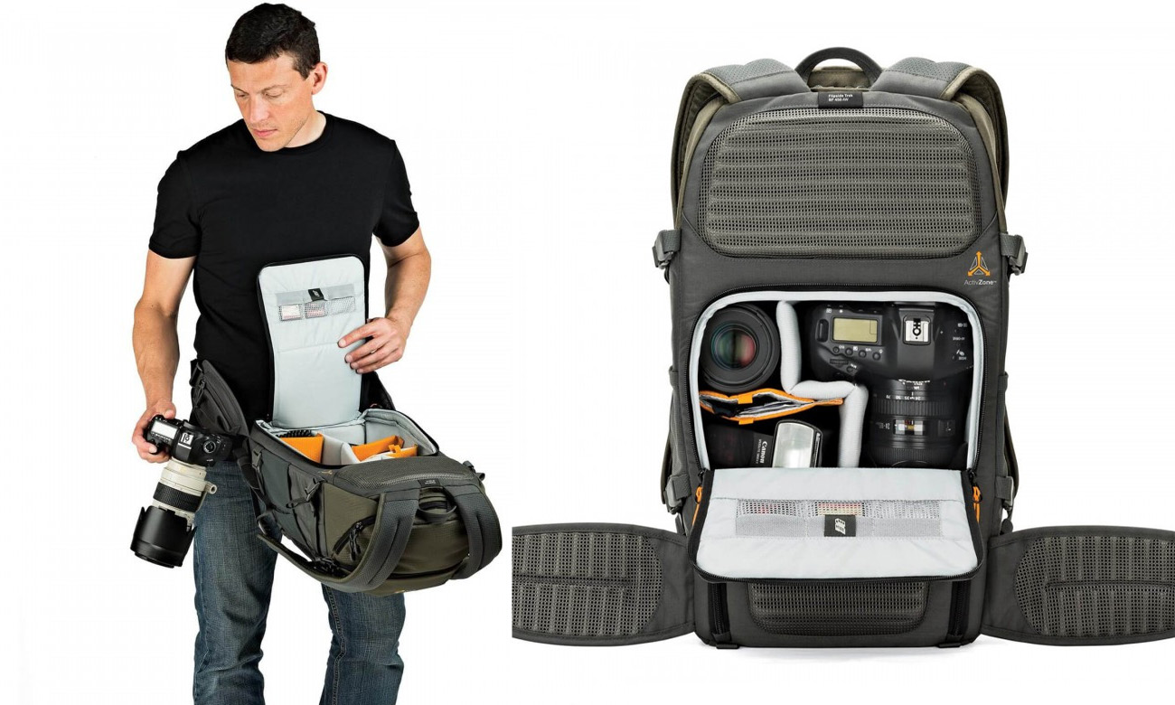 Plecak na aparat Lowepro Flipside Trek BP 450 AW Grey
