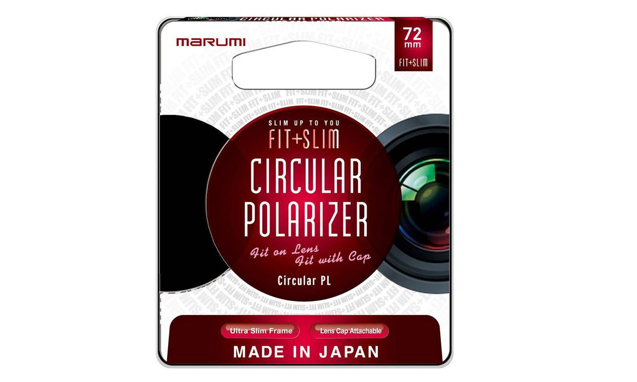 Filtr fotograficzny Marumi Fit + Slim Circular PL 72 mm