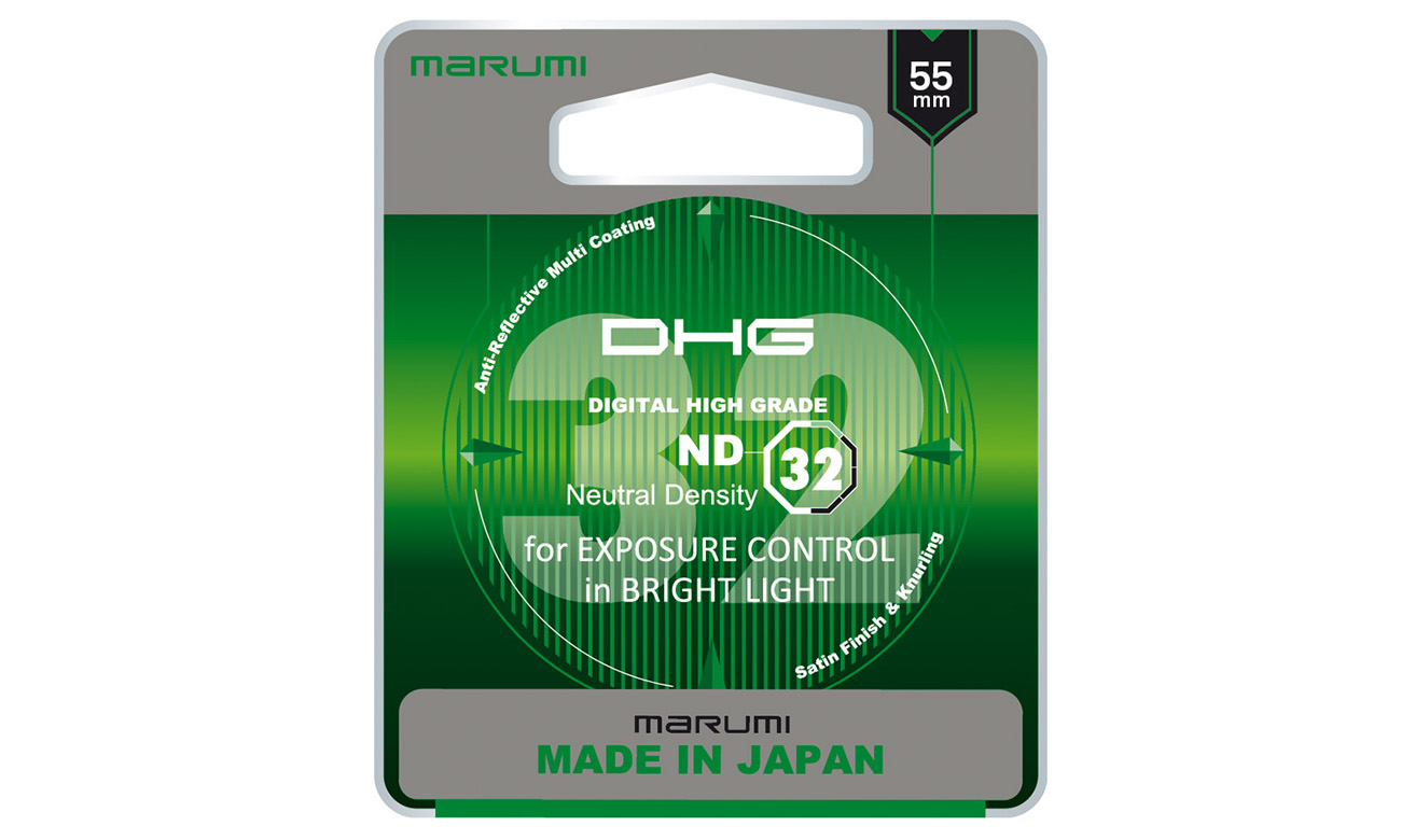 Filtr fotograficzny szary  Marumi DHG ND32 55 mm