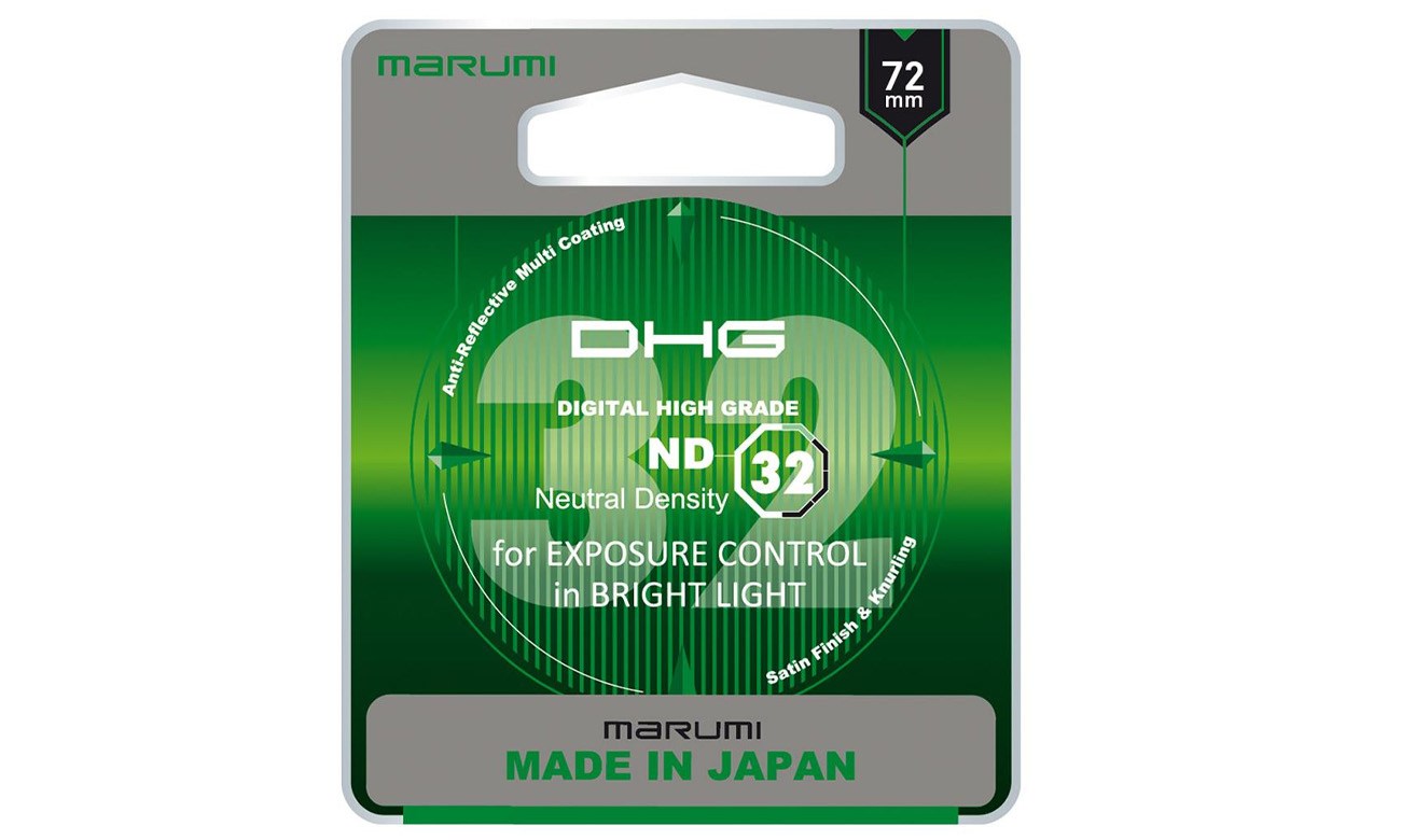 Filtr fotograficzny szary  Marumi DHG ND32 72 mm