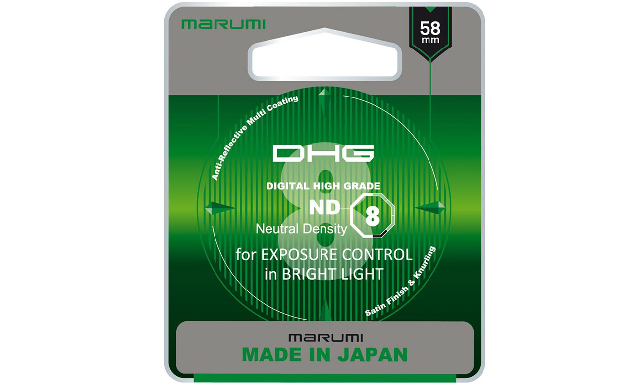 Marumi ND8 Filter 58 Mm – Graufilter Für Kamera-Objektive