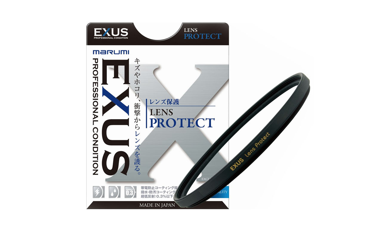 Marumi EXUS SOLID 82 mm Filtre de protection d'objectif antistatique à