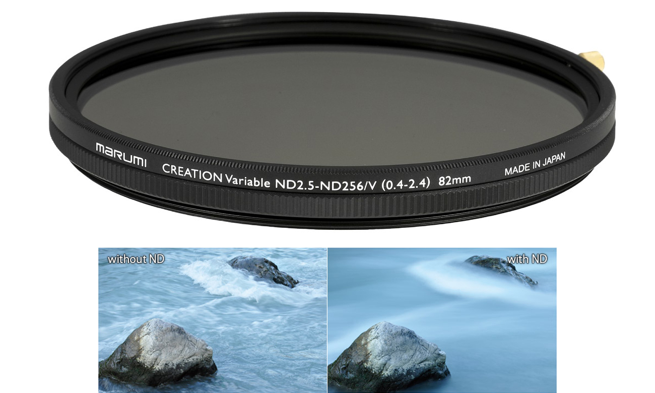 Marumi Creation Video Vari-ND 2.5-256 82mm