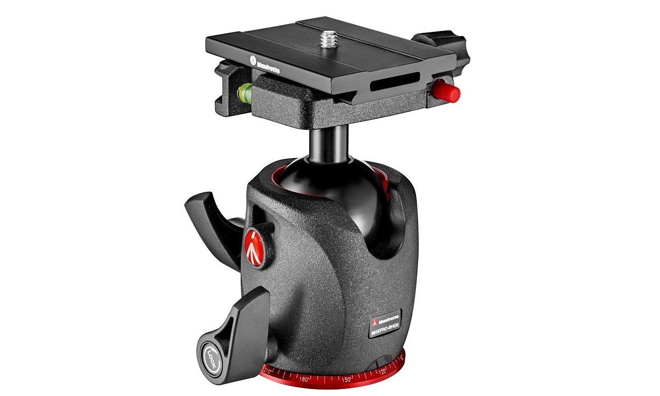 Głowica do statywu Manfrotto XPRO kulowa magnezowa z płytką Q6