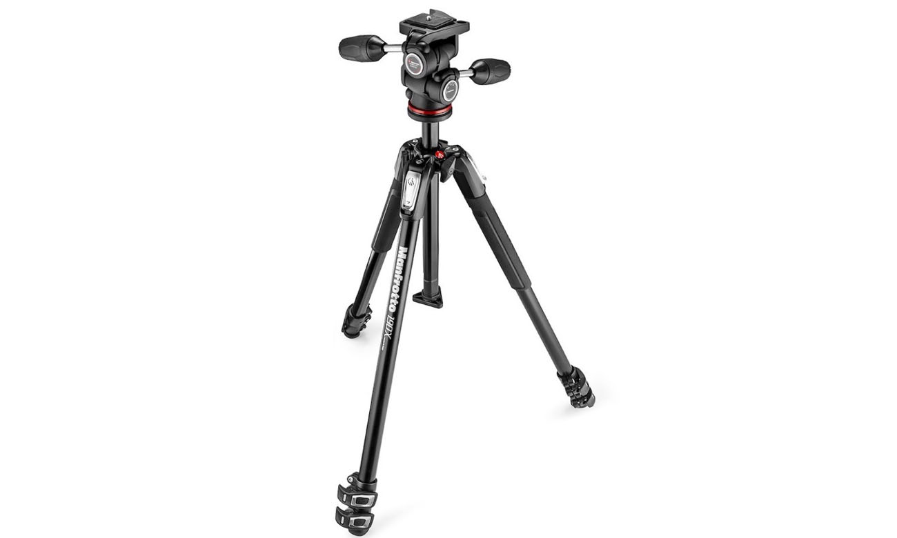 Statyw Manfrotto MT190X3 z głowicą MH804-3W