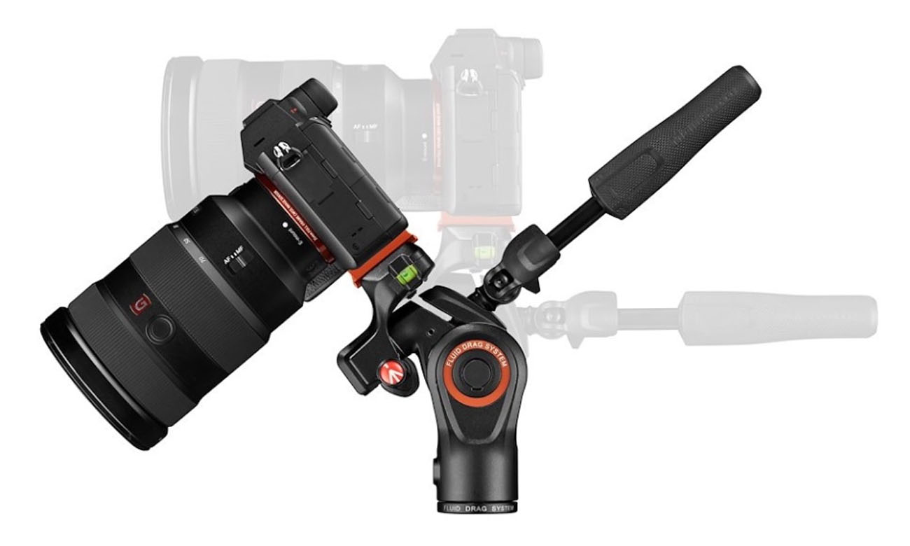 Statyw Manfrotto BeFree 3W Sony Alpha Lever