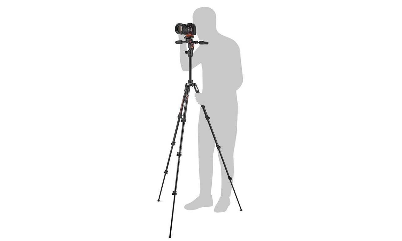 Statyw Manfrotto BeFree 3W Sony Alpha Lever