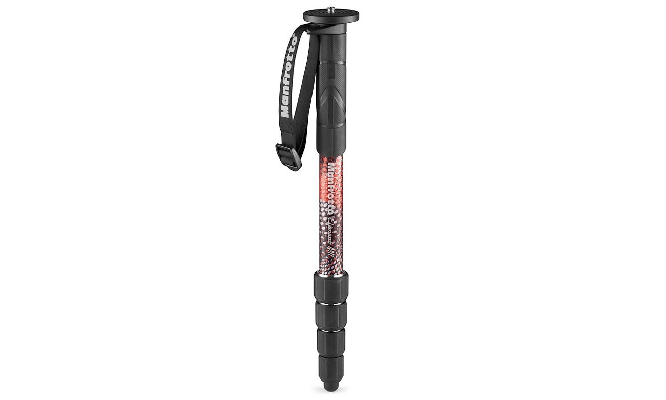 Manfrotto Monopod Element MII Alu czerwony