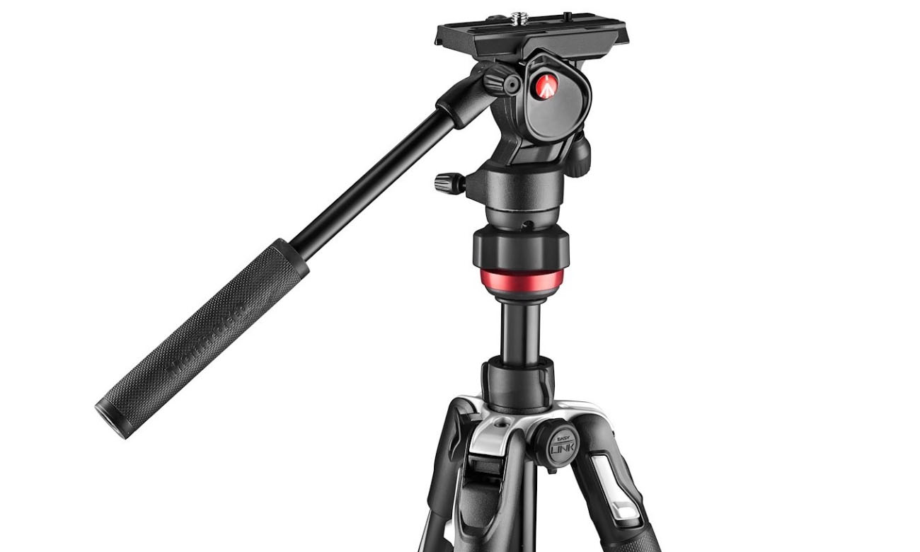 Manfrotto Befree Live podróżny statyw z głowicą video, lever