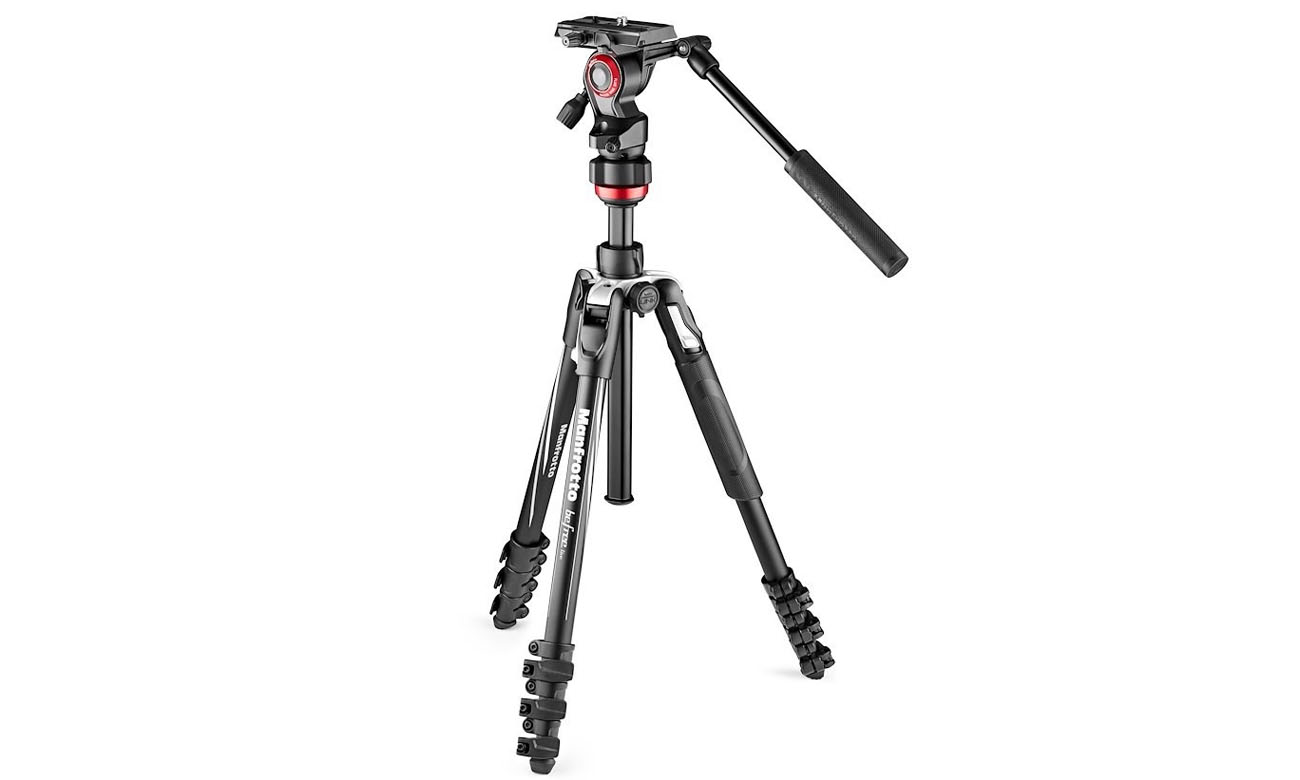 Manfrotto Befree Live podróżny statyw z głowicą video, lever
