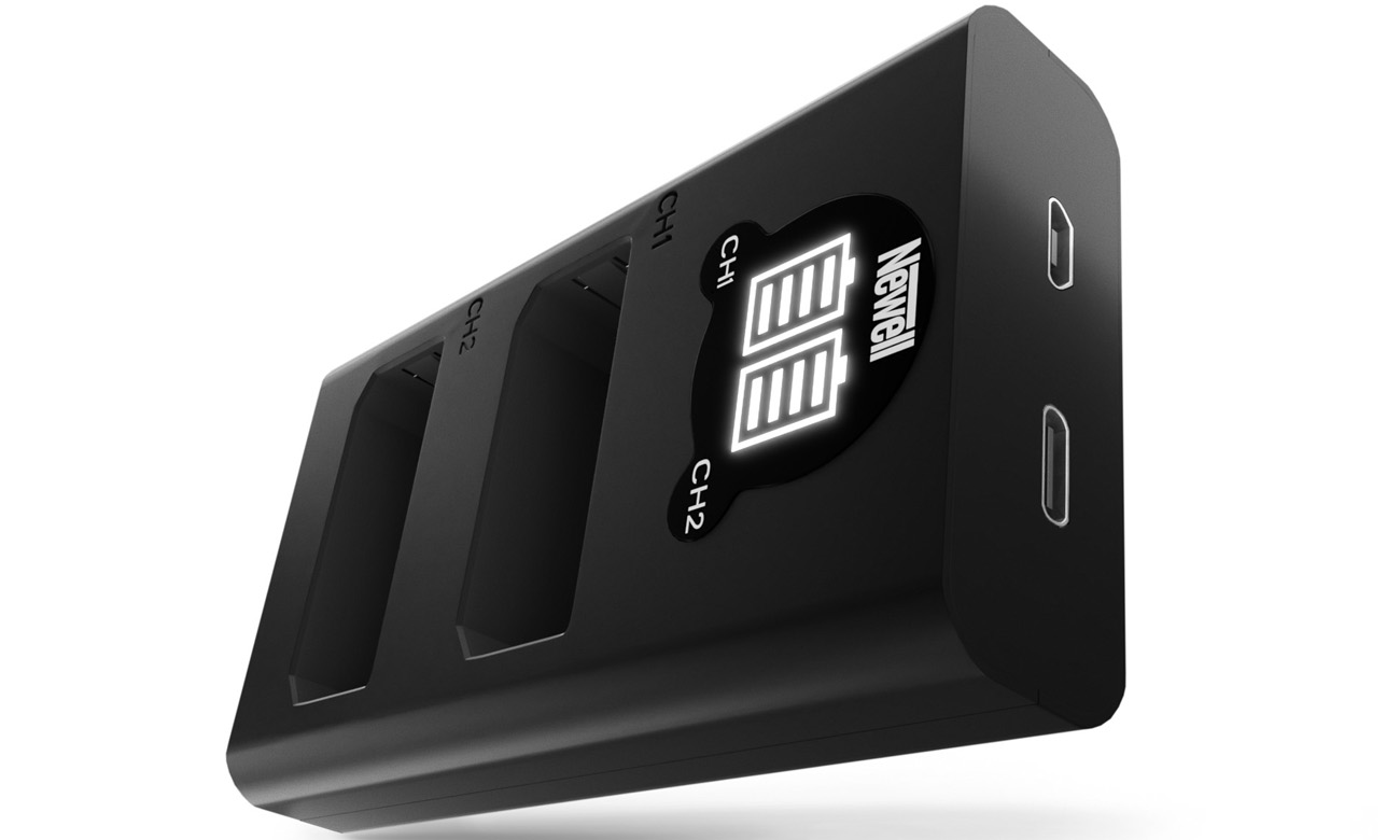 Ładowarka dwukanałowa Newell DL-USB-C do akumulatorów LP-E10 do Canon