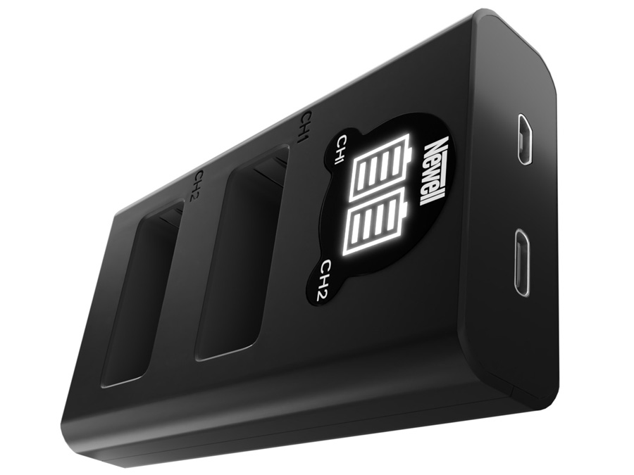 Ładowarka dwukanałowa Newell DL-USB-C do akumulatorów LP-E17 do Canon