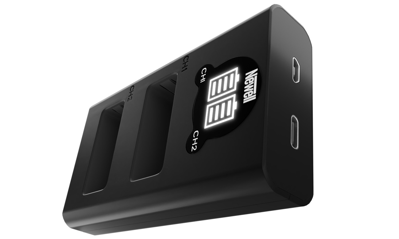 Ładowarka dwukanałowa Newell DL-USB-C do akumulatorów LP-E17 do Canon