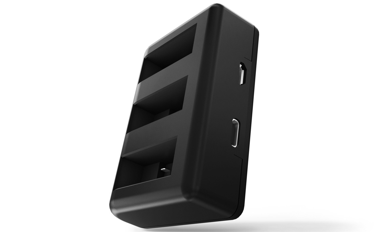 Ładowarka trójkanałowa Newell SDC-USB do akumulatorów AABAT-001 do GoPro