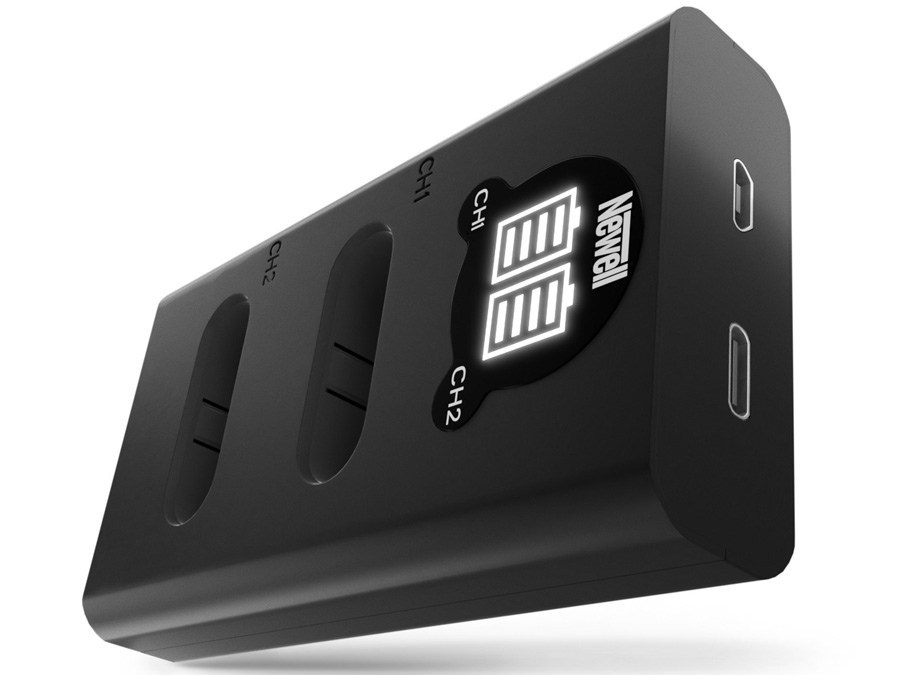 Ładowarka dwukanałowa Newell DL-USB-C do akumulatorów NP-BX1 do Sony