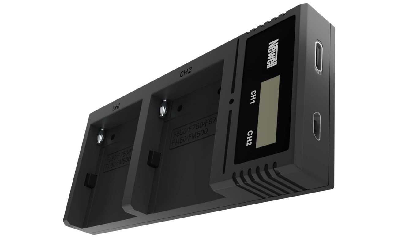 Ładowarka Newell Ultra Fast Type-C do akumulatorów serii NP-F, NP-FM do Sony