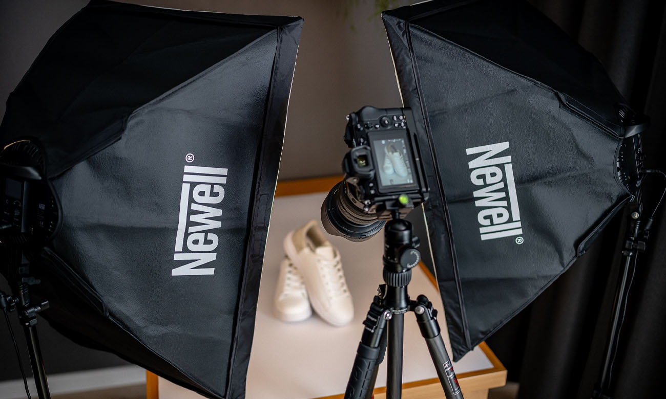 Zestaw oświetleniowy LED Newell Sparkle do fotografii produktowej