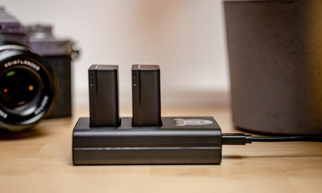 Ładowarka dwukanałowa Newell DL-USB-C do akumulatorów EN-EL25 do Nikon