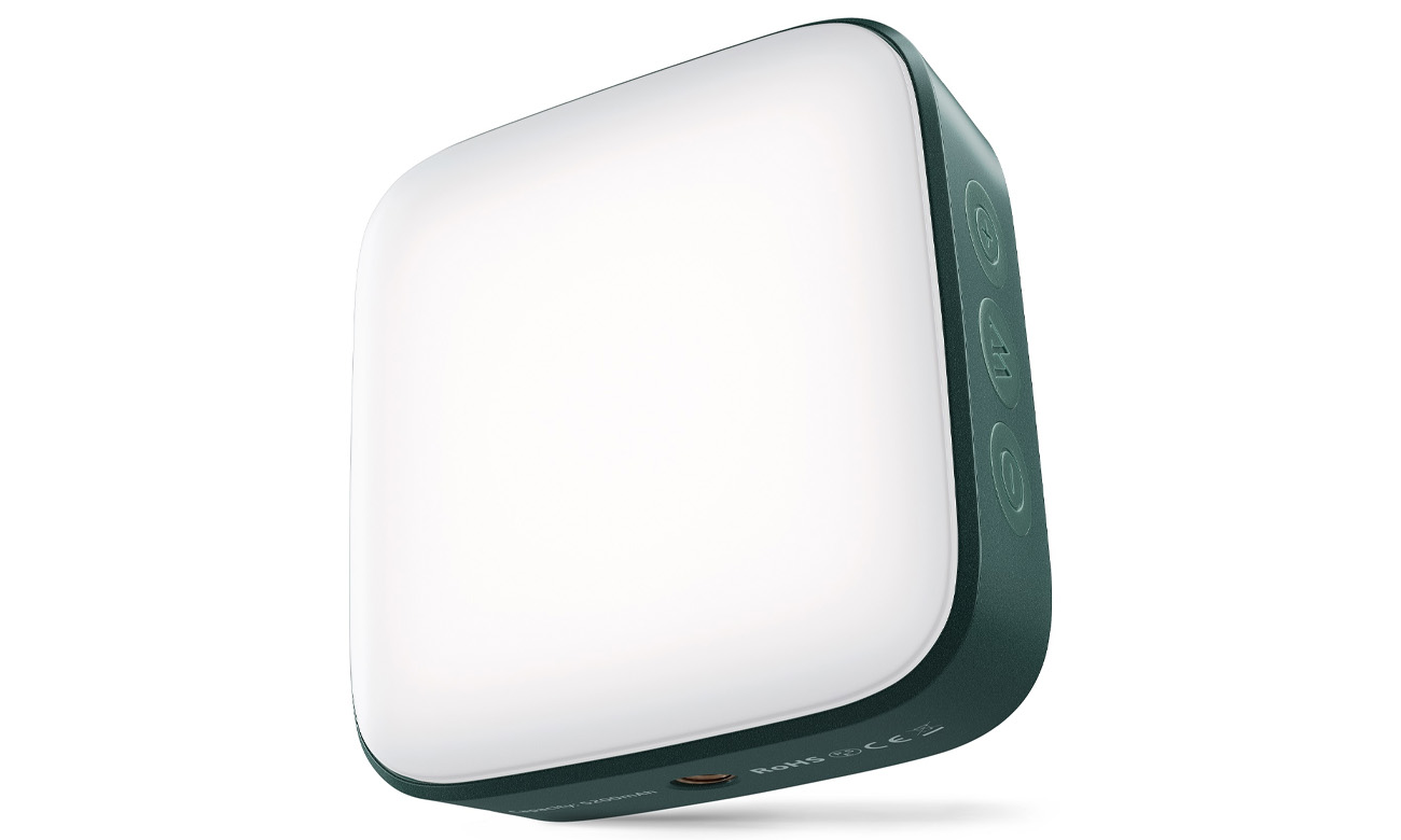Lampa LED Newell Campina - zielona
