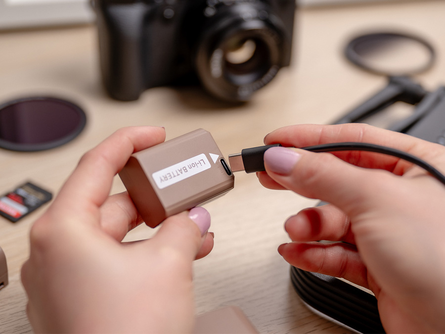 Akumulator Newell zamiennik DMW-BLK22 USB-C do Panasonic