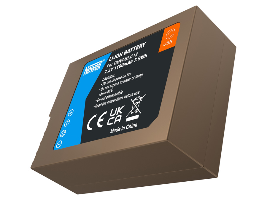 Akumulator Newell zamiennik DMW-BLC12 USB-C do Panasonic