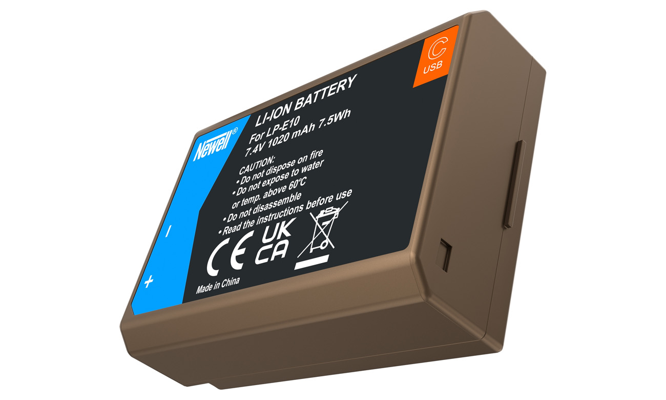Akumulator Newell zamiennik LP-E10 USB-C do Canon