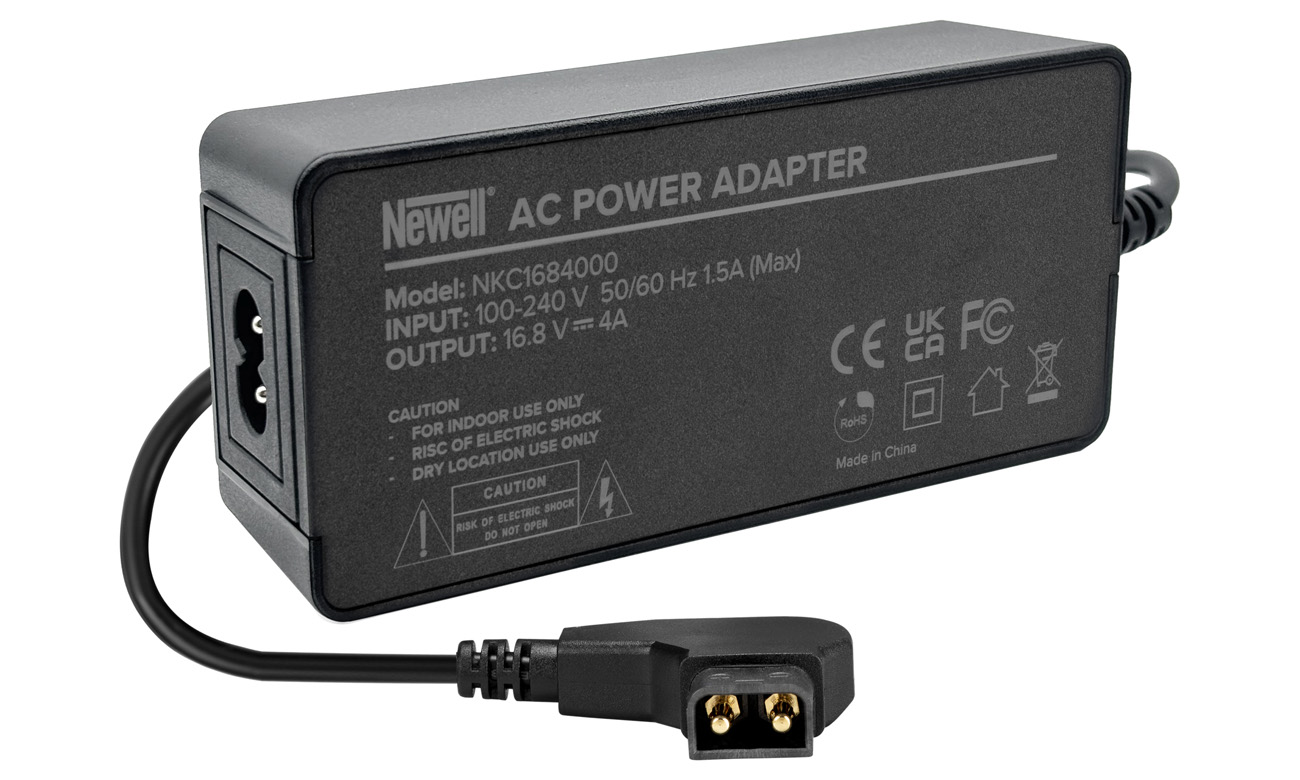 Ładowarka Newell D-Tap 16,8 V 4 A do akumulatorów V-mount