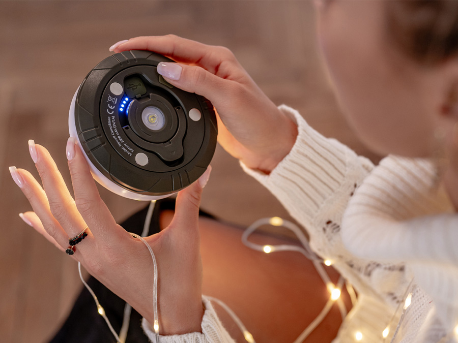 Lampka LED Newell CampBlaze ze sznurem świetlnym