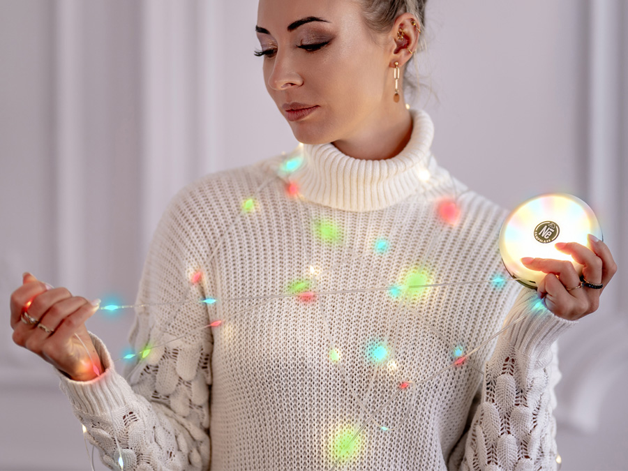 Lampka LED Newell CampBlaze ze sznurem świetlnym