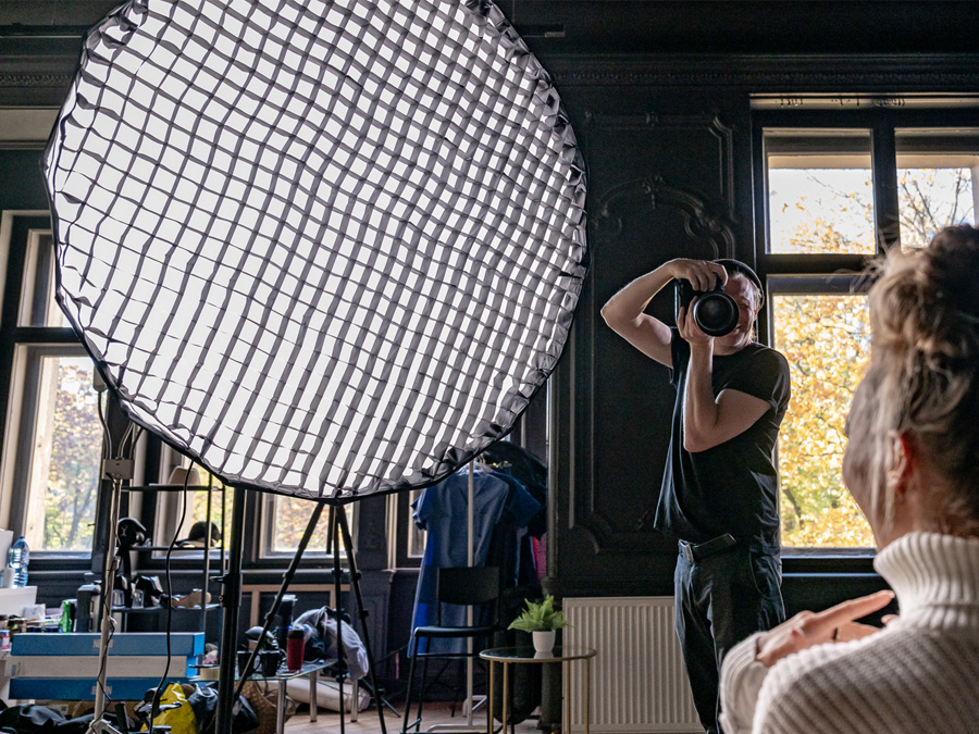 Softbox paraboliczny Newell 120 cm