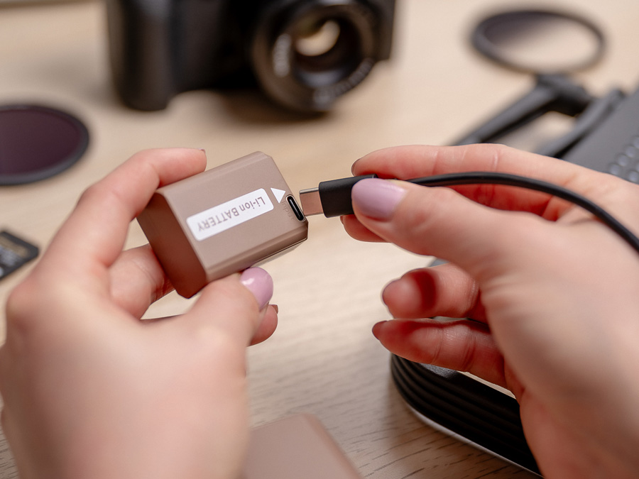 Akumulator Newell zamiennik LP-E6P USB-C do Canon