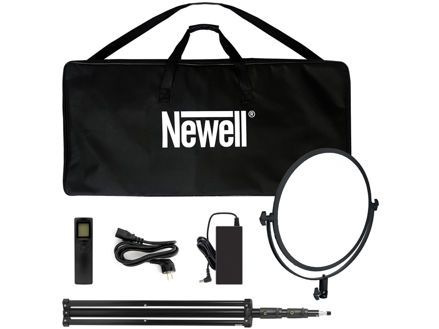 Zestaw Newell lampa LED Air Artha i statyw oświetleniowy Talos