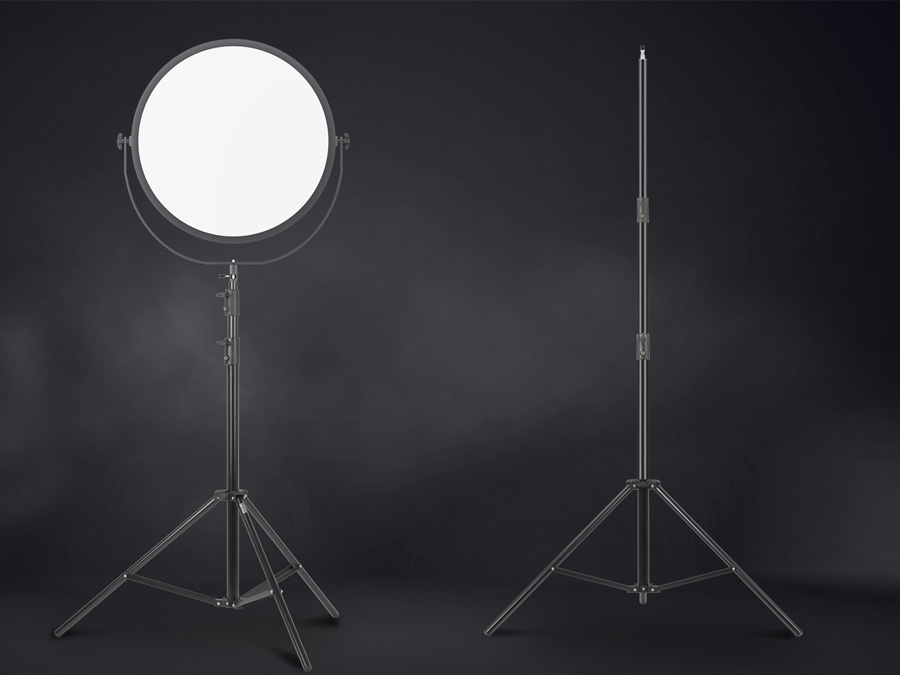 Zestaw Newell lampa LED Air Artha XL i statyw oświetleniowy Talos