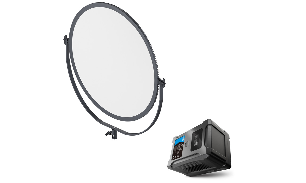 Zestaw Lampa LED Newell Air Artha Max XL i Akumulator Newell BP-150 LCD V-Mount