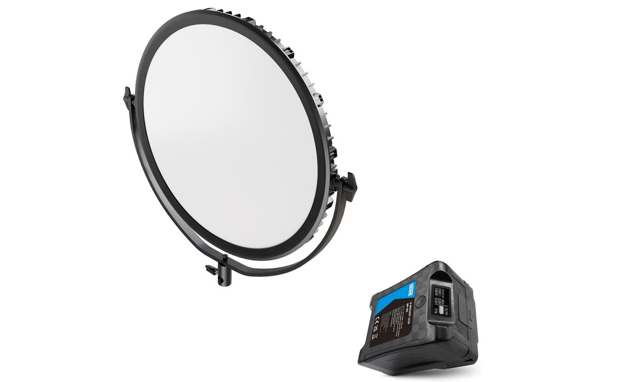 Zestaw Lampa LED Newell Air Artha XL i Akumulator Newell BP-95 LCD V-Mount