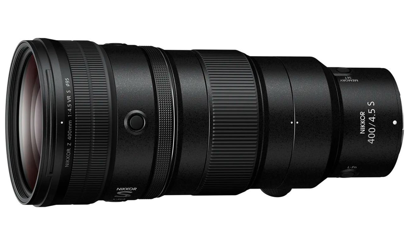 Об’єктив Nikon Nikkor Z 400mm f/4.5 VR S з фіксованим фокусним фокусом