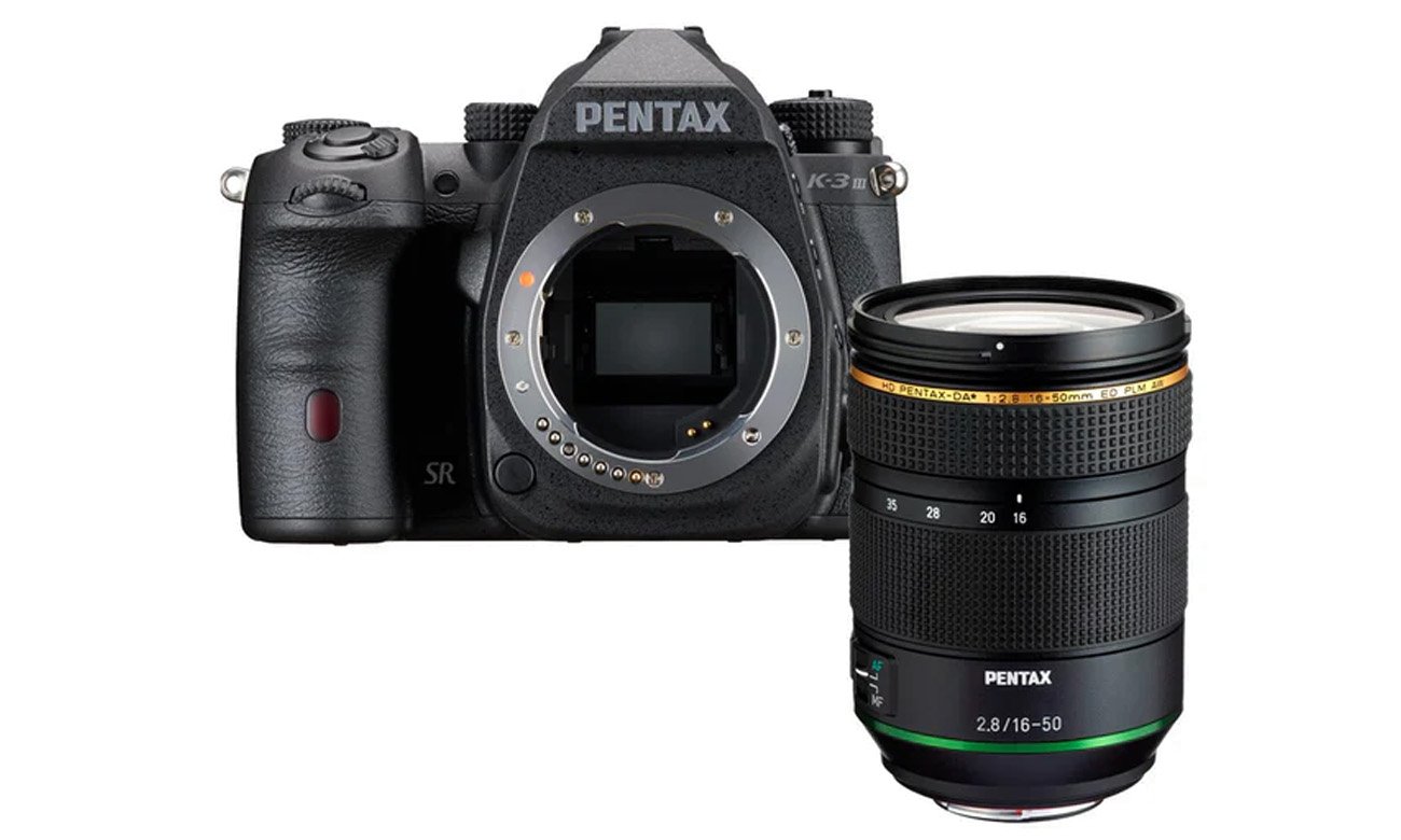 Lustrzanka Pentax K-3 Mark III Monochromatyczny + HD DA 16-50mm f/2.8ED PLM AW