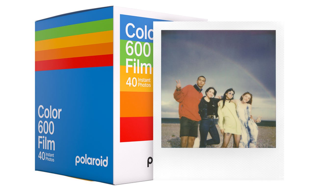 Wkłady do aparatu Polaroid Color film for 600 5-pack