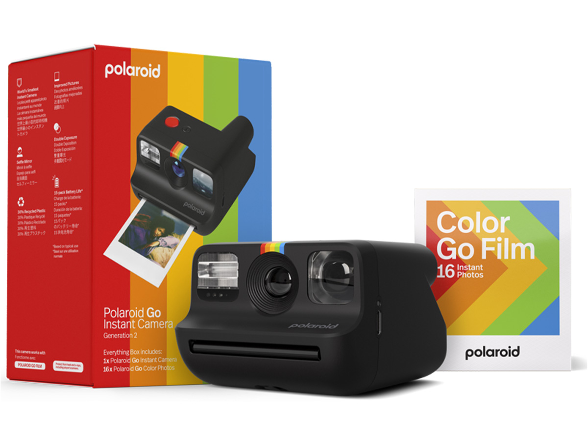 Aparat natychmiastowy Polaroid Go Gen 2 E-box Black