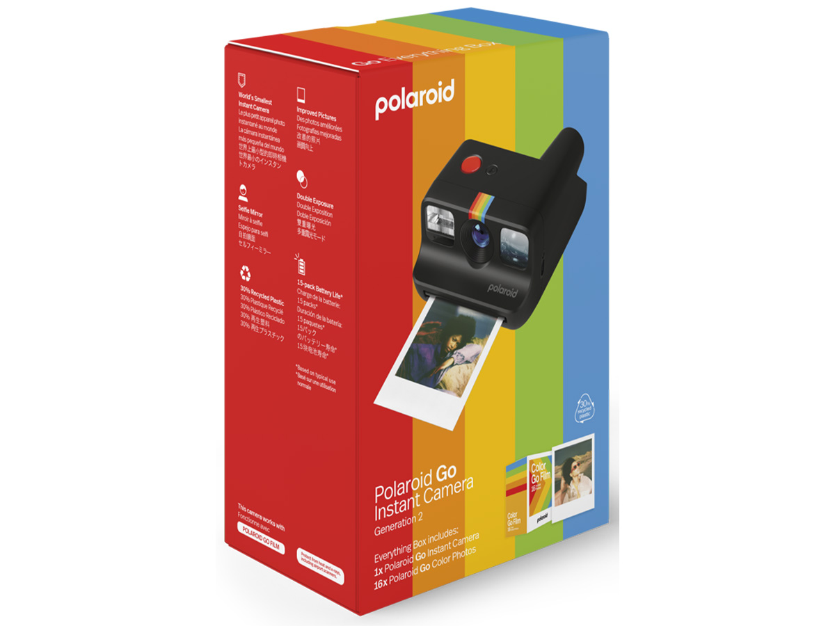 Aparat natychmiastowy Polaroid Go Gen 2 Black