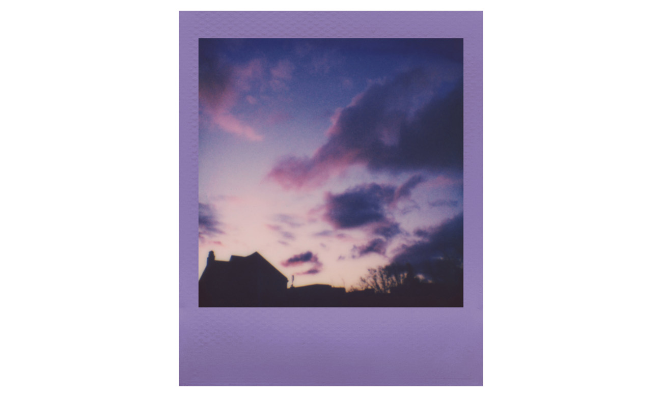 Wkład do aparatu Polaroid color film Go - Purple Haze Frame 2-pak