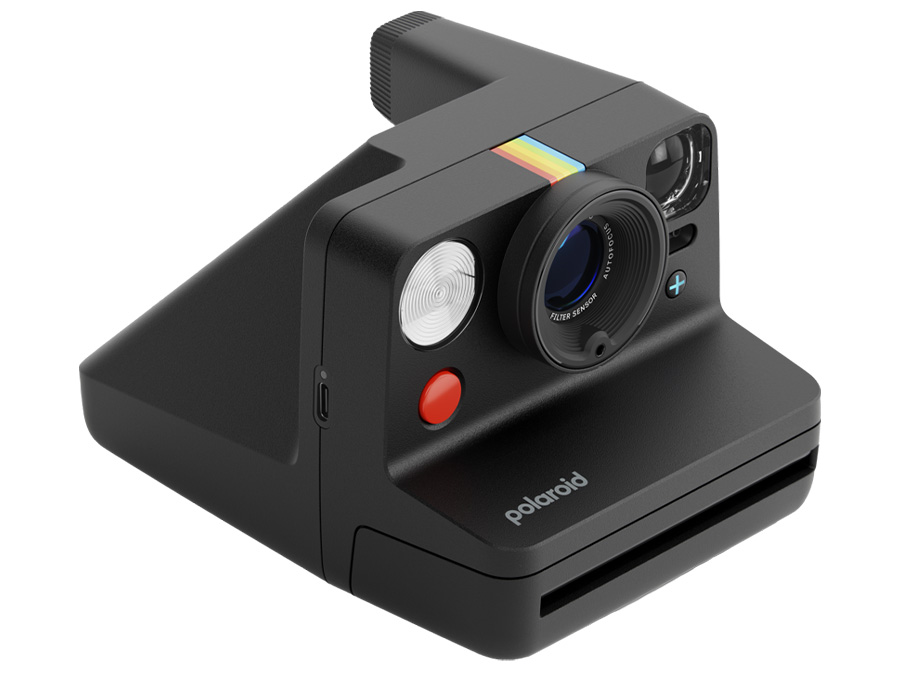 Aparat natychmiastowy Polaroid Now+ Gen 3 czarny + wkłady (8 zdjęć)