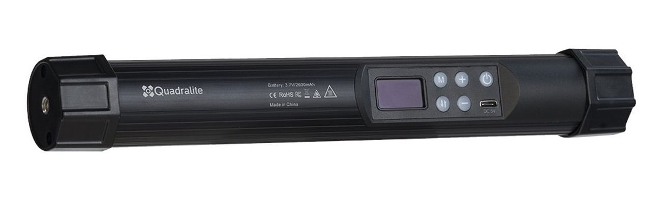 Lampa LED Quadralite RGB QLT 28 tuba