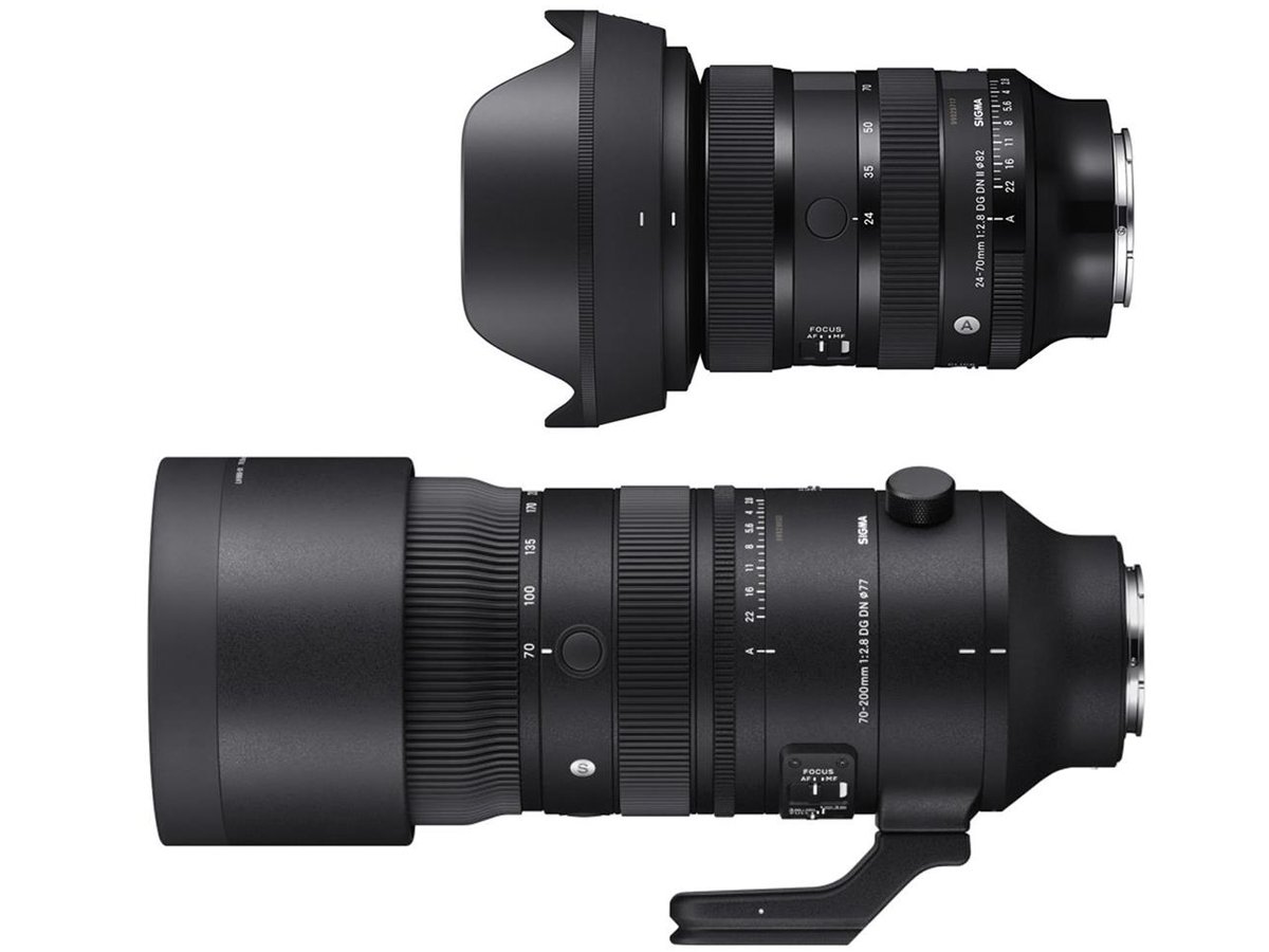 Sigma A 24-70mm f/2.8 DG DN II + S 70-200mm f/2.8 DG DN OS Sony E