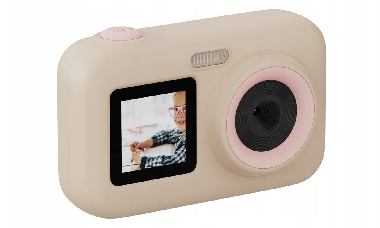 Kamera sportowa dla dzieci SJCAM FunCam+ beżowa