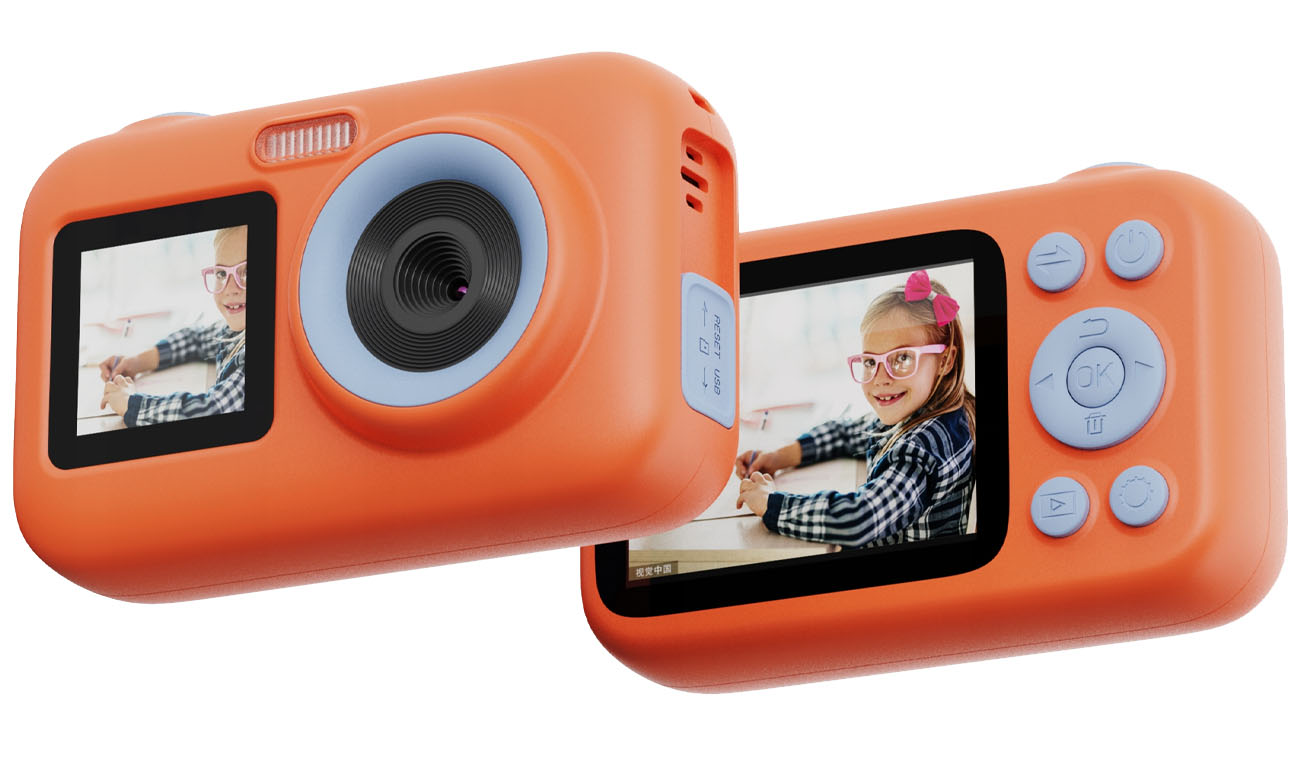 Kamera sportowa dla dzieci SJCAM FunCam+ pomarańczowa