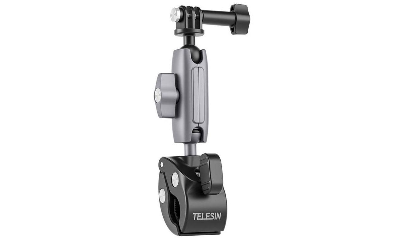 Mocowanie 360° TELESIN na kierownicę do kamer sportowych (aluminium)