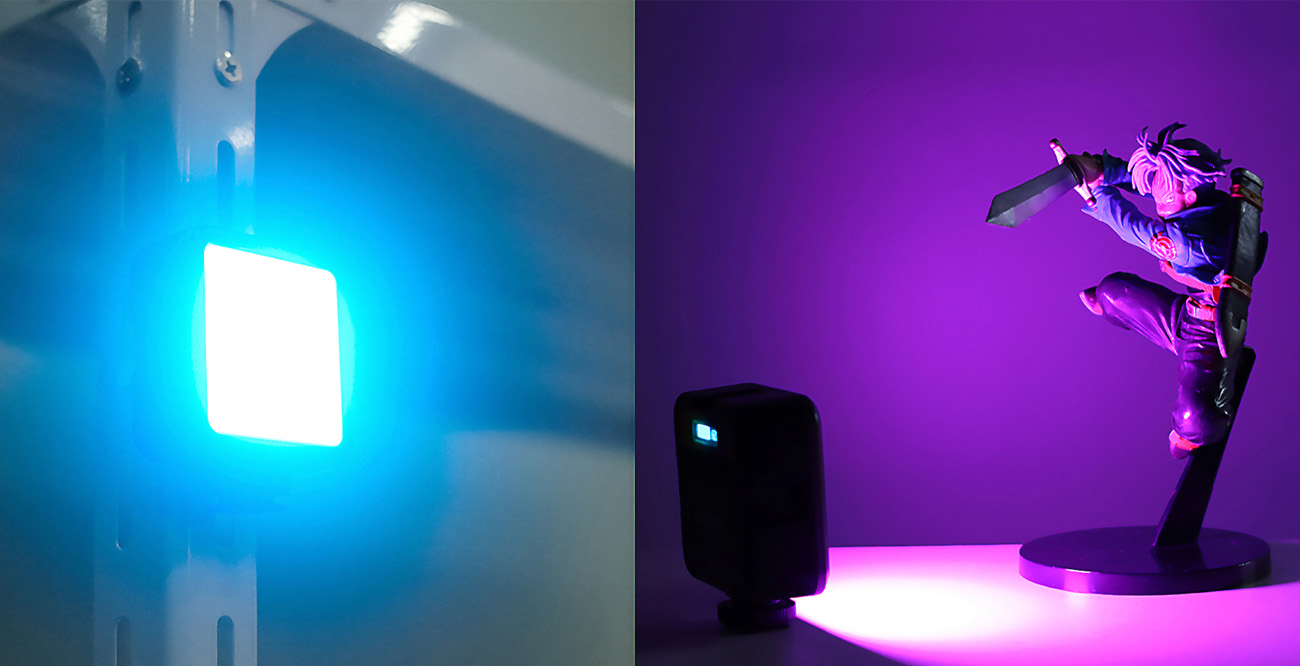 Lampa LED Ulanzi VL49 - RGB, WB (2500 K - 9000 K)