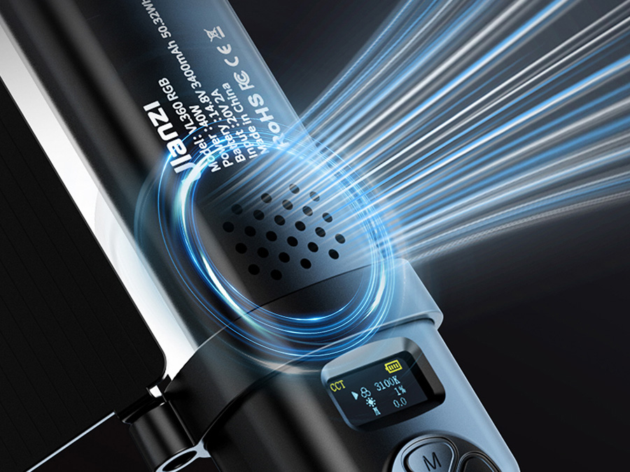 Lampa LED Ulanzi VL360 - RGB, WB (2500 K - 10000 K)