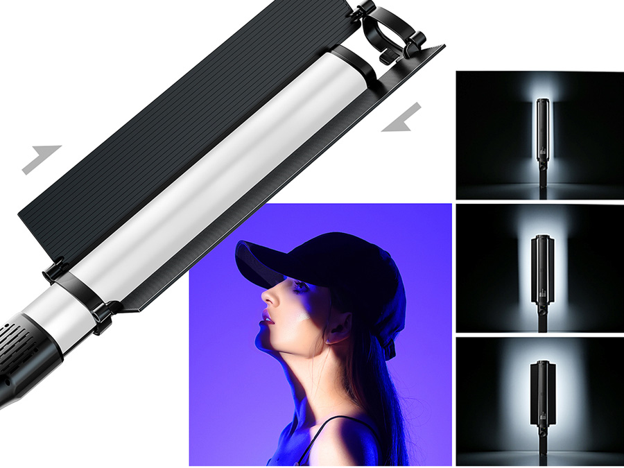 Lampa LED Ulanzi VL360 - RGB, WB (2500 K - 10000 K)